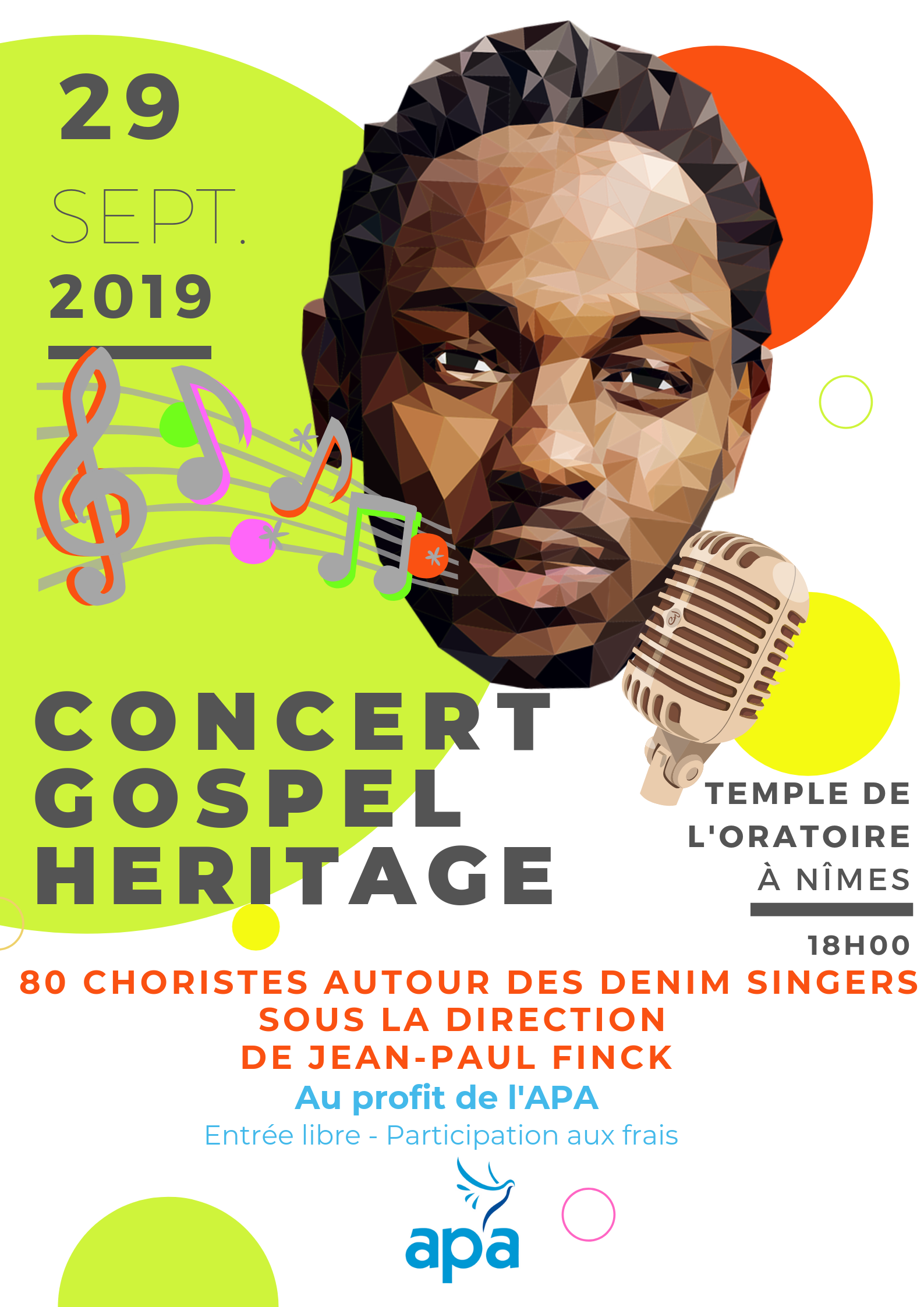 Concert Gospel Heritage 29092019 APA