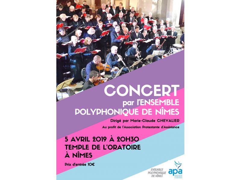 Concert par l'Ensemble Polyphonique de Nîmes